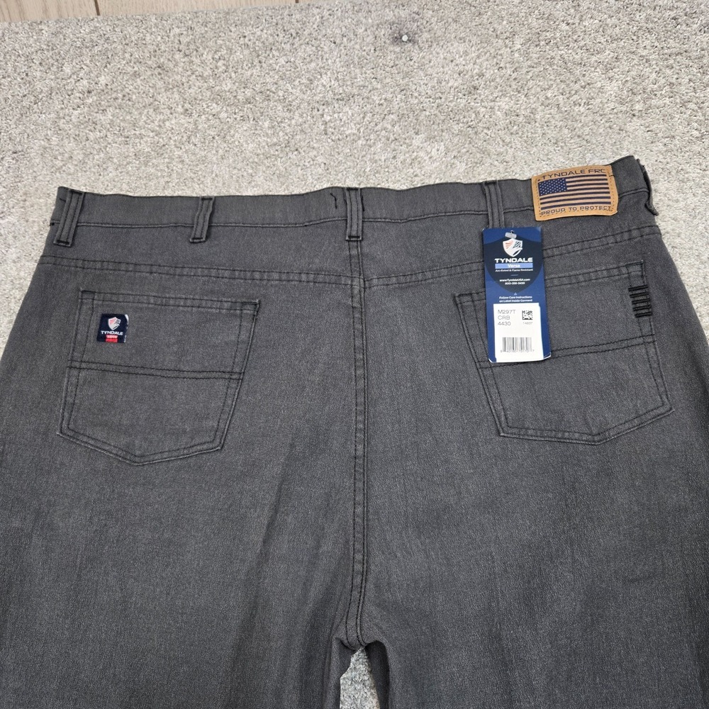 Tyndale Versa FR‎ 5-Pocket Flex Pants Men's 44x30 Gray Arc Rated USA MADE NEW